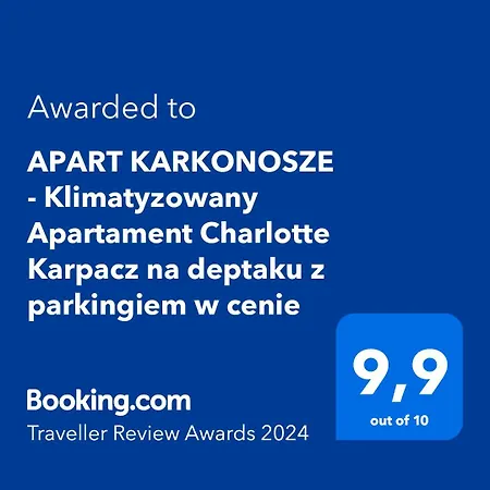 Karkonosze - Klimatyzowany Charlotte Na Deptaku Z Parkingiem W Cenie 公寓 卡尔帕奇