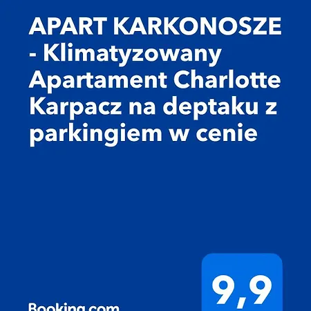 דירה Karkonosze - Klimatyzowany Charlotte Na Deptaku Z Parkingiem W Cenie